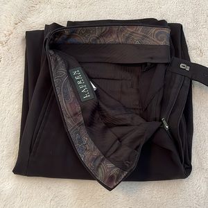 Black Ralph Lauren dress pants. 32x32
